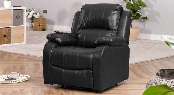 Ashbourne Dual Motor Massage Heat Riser Recliner