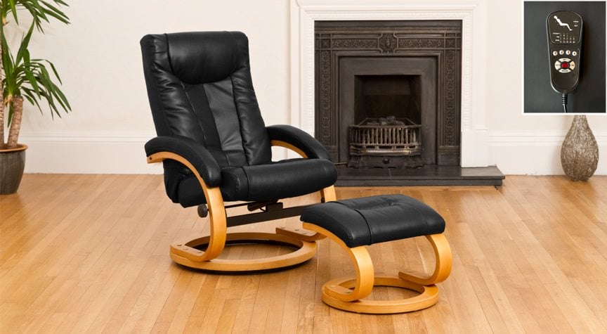 Blenheim Swivel Recliner With Massage And Heat