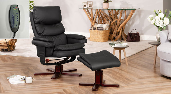 Christow Swivel Recliner with Massage and Heat