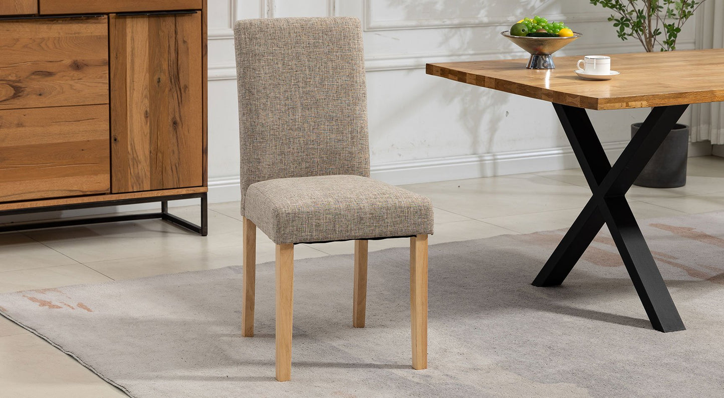 Maiolo Fabric Pair Of Dining Chairs