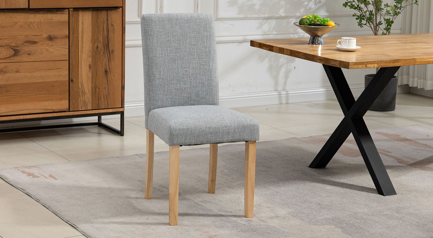 Maiolo Fabric Pair Of Dining Chairs