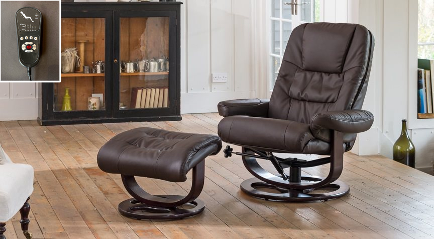 true wellness leather office chair